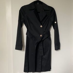 Ann Taylor petite 0 Light Trench Coat
